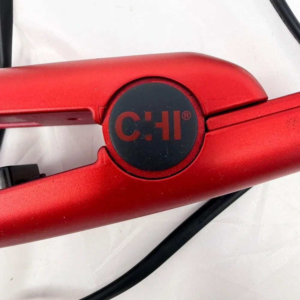 CHI Original 1 Inch Ceramic Hair Straightener Flat Iron Red CA2328T V2 425F